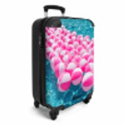 Strandballen - Roze - Water NBS - Handbagage koffer - Volwassenen Unisex middel -productfoto_3d