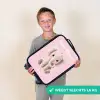 Olifant - Grijs - Baby - Slurf Kinderkoffer - Zwart klein -sfeer4_NL
