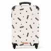 XOXO op beige NBS - Handbagage koffer - Volwassenen Unisex middel -productfoto_recht