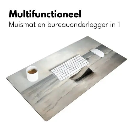 Roeiboot - Zee - Horizon Muismat XXL klein -sfeer4