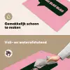 Roze - Tekstwolk - Groen - BLAH BLAH BLAH Inductie beschemer met haakjes klein -ky-schoon-nl