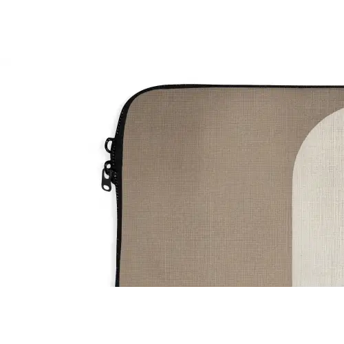 Geometrisch - Geweven structuur - Modern laptophoes neopreen klein -detail