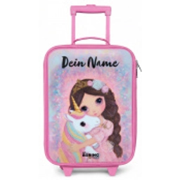 Meisje - Eenhoorn - Glitter Kinderkoffer - Roze klein -zz3dotto