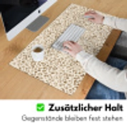 Luipaard - Klassiek - Beige Muismat XXL klein 681 -ysfeer3_duits