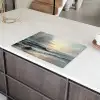 Strand - Zee - Zonsondergang Inductie beschermer vinyl 3mm klein -sfeer8