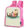 Otter - Strandbal - Water Kinderrugzak - Roze middel -schuin