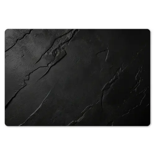 Zwart - Steen - Beton Placemat vinyl groot -zzsfeer1_Kitchenyeah-website