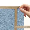 Golven - Ritmisch - Blauw Light Box met batterij (Wandlamp) middel 907 -USP_websiteprintNL