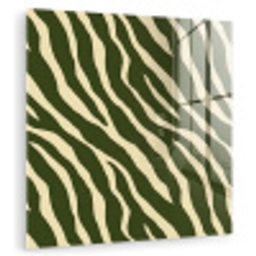 Zebra - Patroon - Groen plexiglas 5mm klein 11 -zzzproduct_nieuw