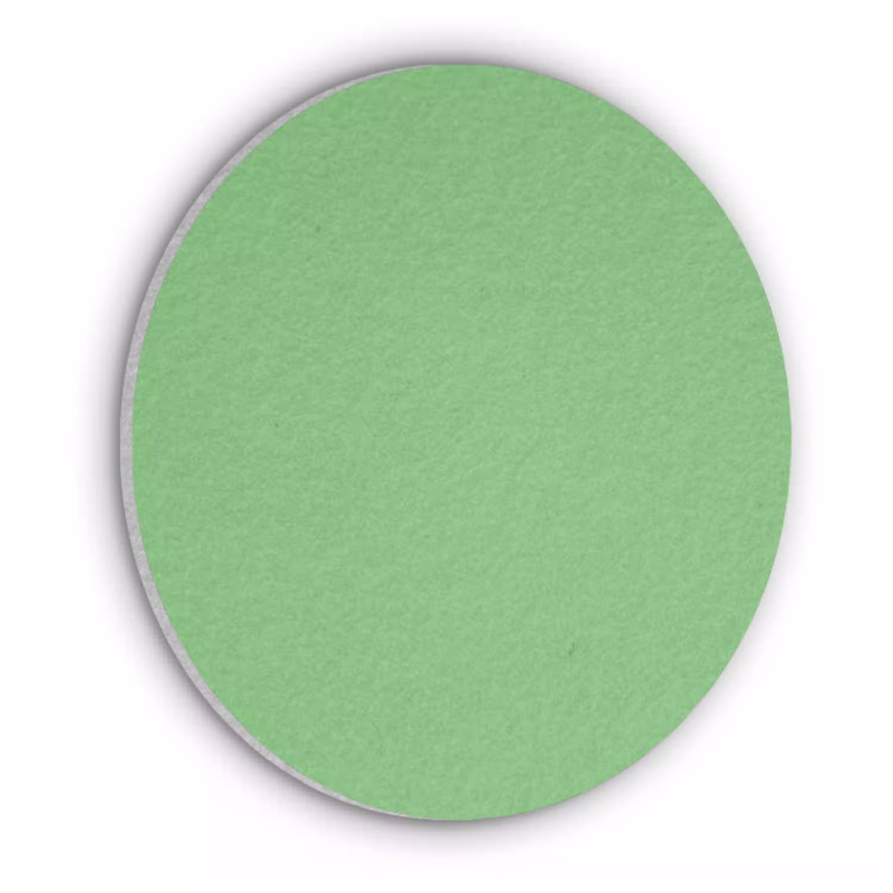 Meadow - Green - Groen Akoestische PET Vilt - Rond klein 838 -3d