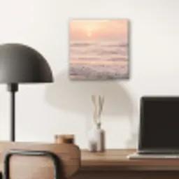 Zon - Strand - Roze aluminium wit klein -sfeer5
