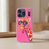 Giraf - Roze - Bril - Sjaal Telefoonhoesje iPhone 17 Pro klein -sfeer2