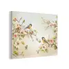 Takken - Bloemen - Vogeltjes - Roze PET vilt klein -3d