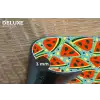 Watermeloen - Zomers - Fruit Placemat vinyl groot 368 -closeup