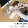 Geometrisch - Geweven structuur - Modern Muismat XXL klein -sfeer3