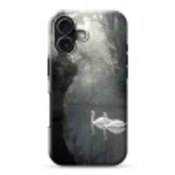 Zwanen - Rivier - Bos Toughcase MagSafe Apple iPhone 17 klein -3d