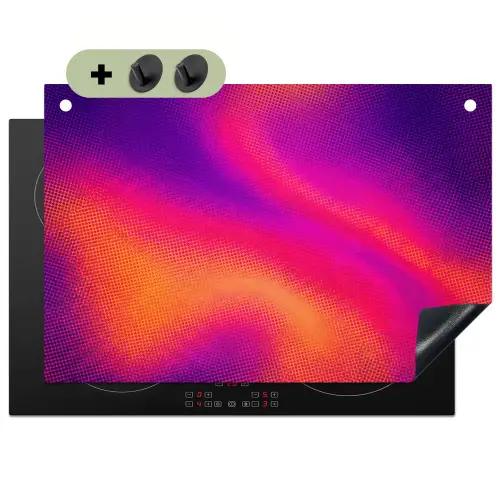 Abstract - Patroon - Kleurverloop Inductie beschemer met haakjes klein -3d