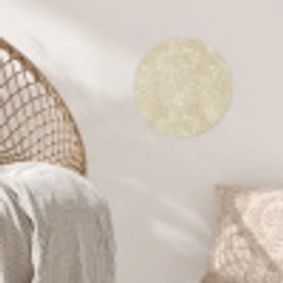 Lichtbeige - Marmer - Diffusie adering Wandcirkel behangsticker klein 186 -sfeer4