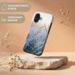 Rijp - Gras - Kristallen - Winter - Minimalistisch Toughcase MagSafe Apple iPhone 17 klein -USP_RandenV_NL