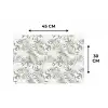Boho - Jungle - Bloemen - Bladeren Placemat vinyl groot -specs