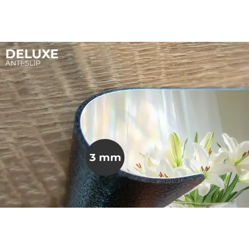 Vaas - Eieren - Bloemen Placemat vinyl groot -closeup