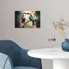Toekan - Vogels - Bloemen - Natuur - Jungle poster papier klein -sfeer3