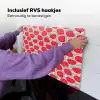 Appels - Rood - Stippen Inductie beschemer met haakjes klein 777 -ky-ophangen-nl