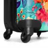 Bloemen - Olieverf - Kleurrijk - Natuur NBS - Handbagage koffer - Unisex middel -wiel