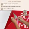 Moeder - Quote - Hartje - Rood keuken achterwand spatscherm klein -spatscherm_NL