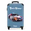 Pijlsnelle politieauto NBS - Handbagage koffer - Kinderen Unisex middel -productfoto_recht