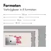 Tekst - Boodschap - Roze Muismat XXL klein -sfeer5