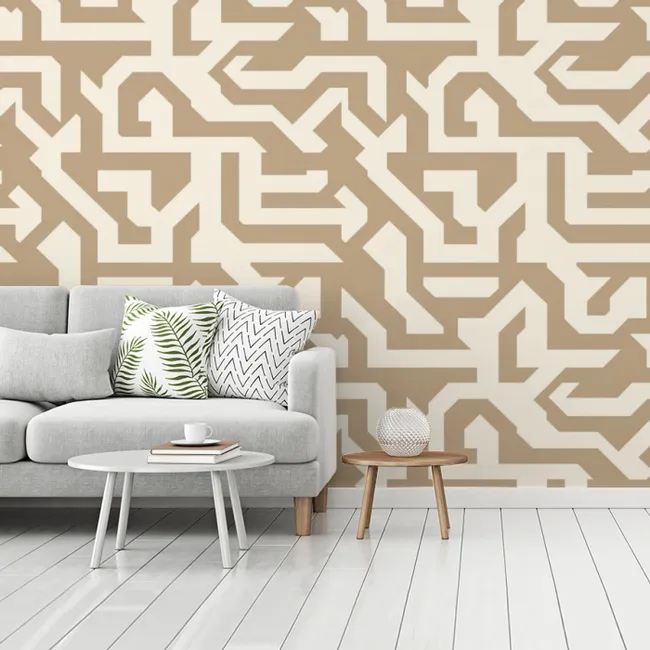 Behang - Modern - Abstract - Beige