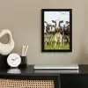 Koeien - Weiland - Dieren - Natuur - Gras fotolijst zwart zonder passe partout klein -sfeer1