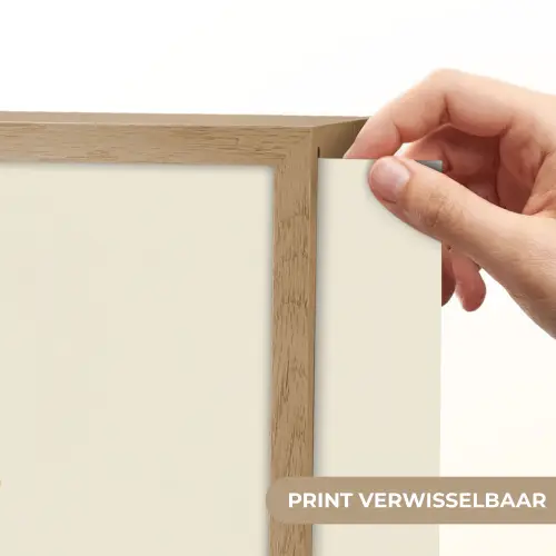 Minimalistisch - Schepijs - Hoorntje - Beige Light Box met batterij (Wandlamp) middel -USP_websiteprintNL