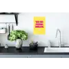 Geel - Valentijn - Tekst Muursticker klein -keuken