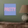 Pretty - Roze - Blauw - Golvend aluminium wit klein -sfeer2