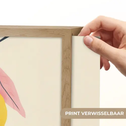 Citroenen - Felgeel - Tak - Bladeren Light Box met batterij (Wandlamp) middel -USP_websiteprintNL