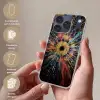Explosie - Goud - Kleurrijk - Abstract Telefoonhoesje iPhone 17 Pro klein -sfeer3_NL