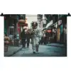 Boeket - Bloemen - Kleurrijk - Astronaut Wandkleed katoen klein -zz3d
