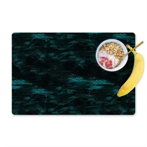 Vloeiend - Verf - Donker Placemat vinyl groot 368 -zzzproduct_Kitchenyeah-website