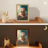 Puppy - Bloemenkrans - Vlinder - Hond - Golden retriever Light Box met kabel klein -sfeer3_kind