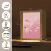 Planeten - Roze - Sterren Light Box met kabel klein -USP_NL