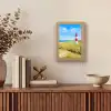 Vuurtoren - Duinen - Strand - Zee - Zomer Light Box met kabel (Tafellamp) klein -sfeer2