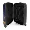 Gele alien op een planeet NBS - Handbagage koffer - Kinderen Unisex middel -binnenkant