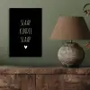Quotes - Slaap kindje slaap - Spreuken aluminium wit klein -sfeer2