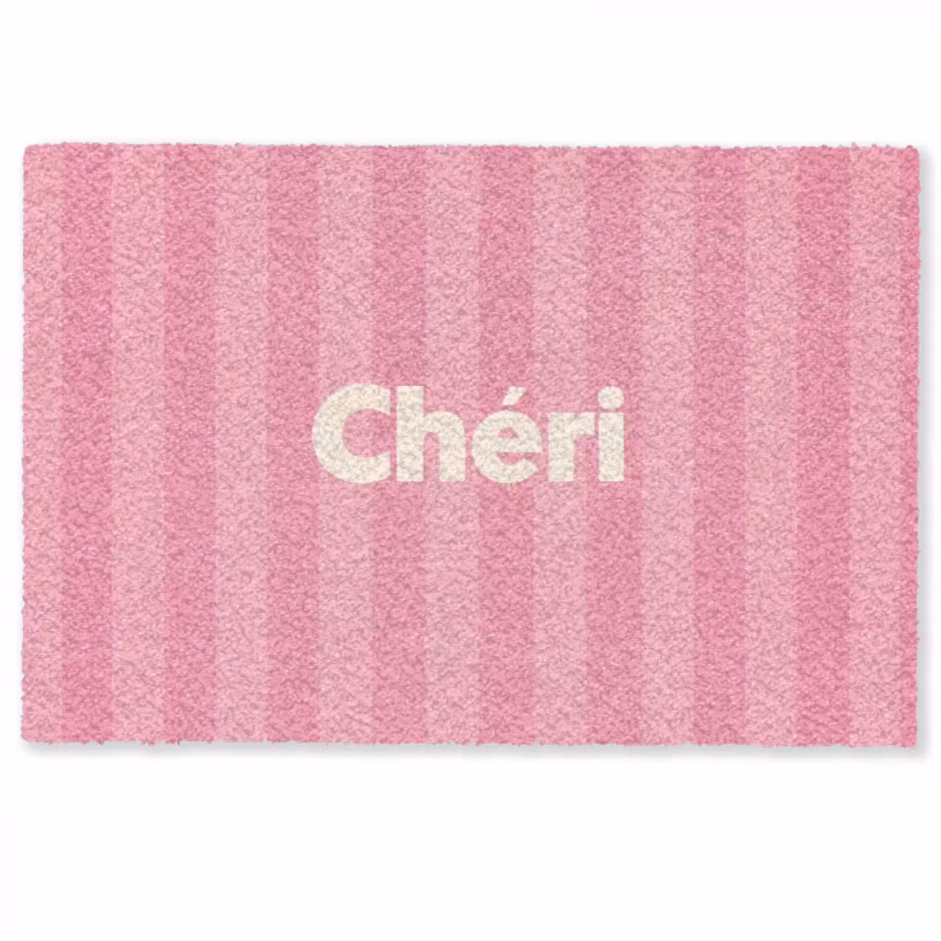 Gestreept - Roze - Chéri Deurmat klein -zkaufland3d
