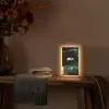 Kers - Cocktail - Rood - Marmer Light Box met kabel (Tafellamp) klein -sfeer4