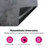 Grijze Betonscherven Inductie beschermer vinyl 3mm klein -zzzzzzz-lf-onderkant