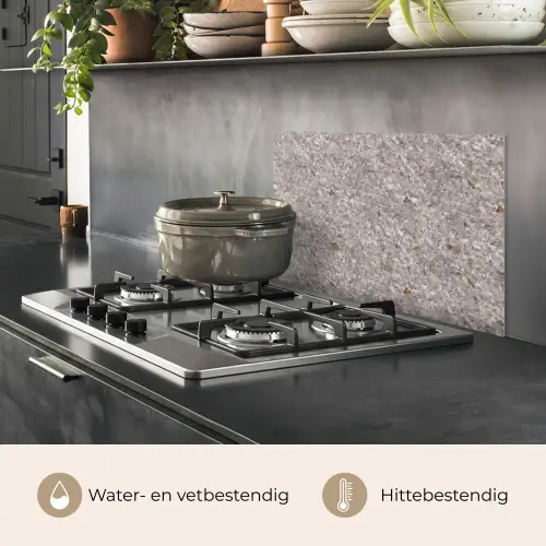 Licht - Grijs - Textuur keuken achterwand spatscherm klein 900 -usp_NL