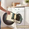 Kat - Vintage - Zwart - Quote - Flush you must Badmat klein -USP_WasbaarNL